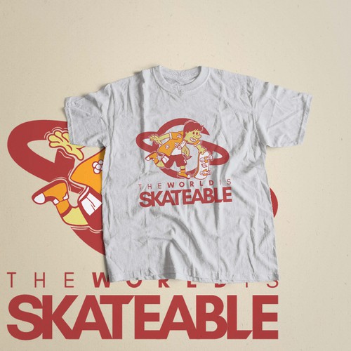 Vintage Logo For Skateshop