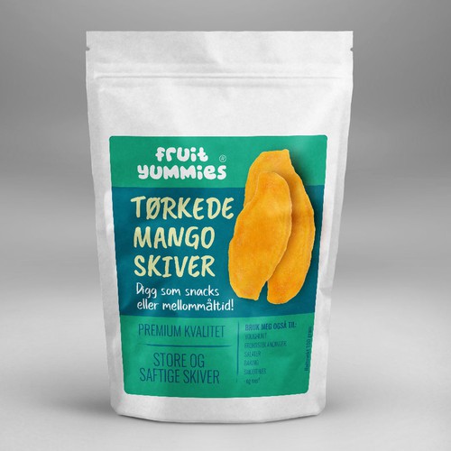 Stand-up pouch for Dried Mango Slices