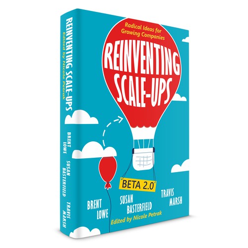 Book Cover Design for Reinventing Scale-Ups