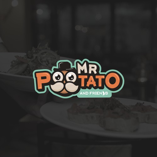 Mr Potato logo concept
