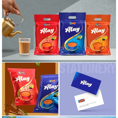 Alay Tea Branding