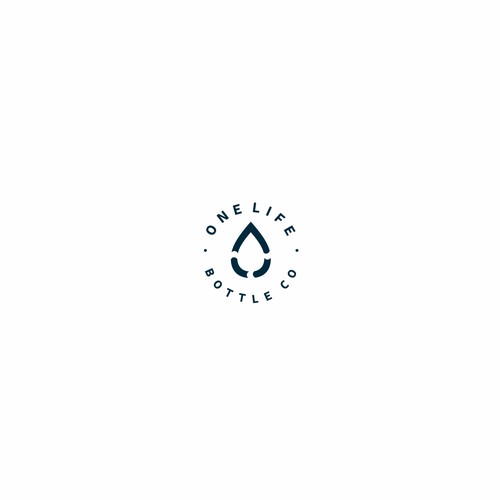 Water bottling company logo