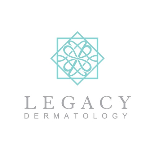 Legacy Dermatology - logo for a new medical and cosmetic dermatology practice