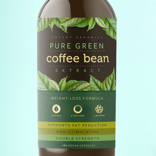 Potent Organics  product packaging