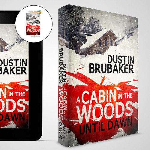 Horror book cover A Cabin in the Woods: Until Dawn