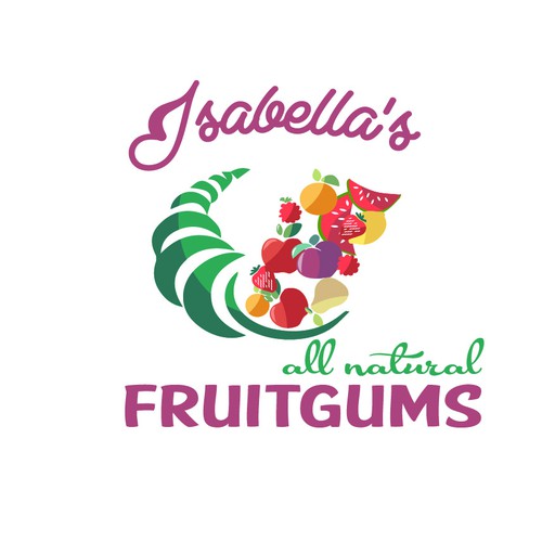 Logo for fruits gums