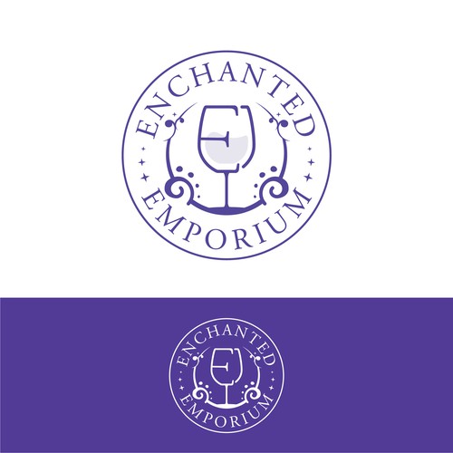 Magical wine logo