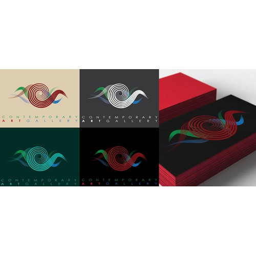 A contemporary art gallery needs a logo