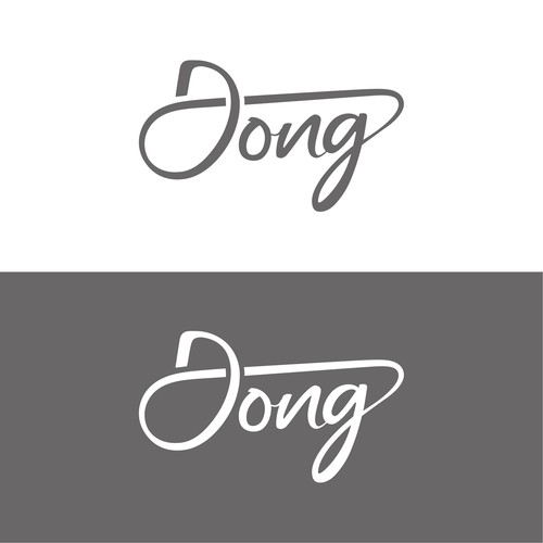 Simple logo for dong