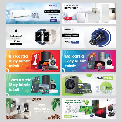 Smarton web banner designs