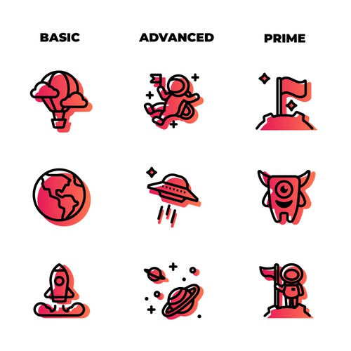 Icon set design