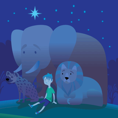 Illustrations for children's book - David's Star