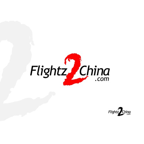 logo for Flightz2go (Note the logo will need to have .com or com.au) in all brand marketing.