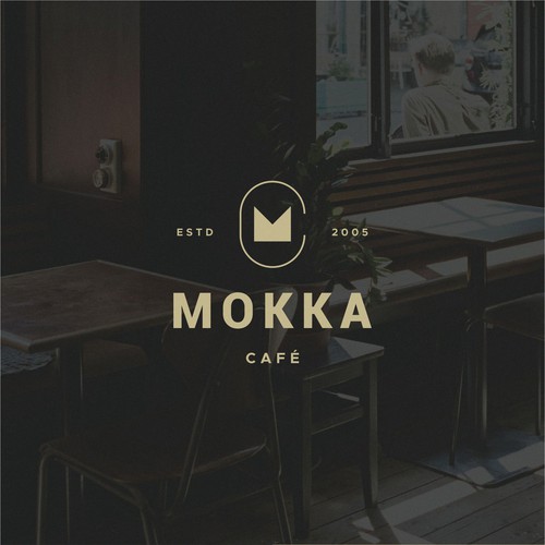 Modern & Elegant Logo Concept For Mokka Cafe