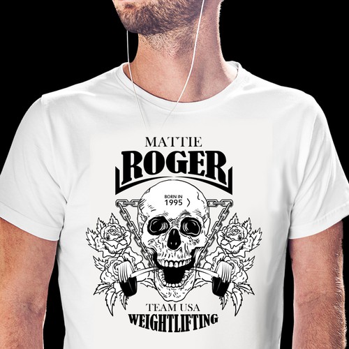 T-shirt Weightlifting