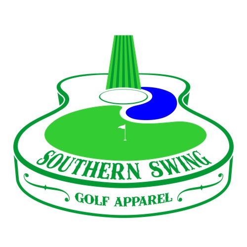 Create a logo for Southern-style golf apparel