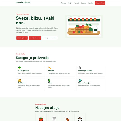  Local Grocery & Supermarket Webflow Website