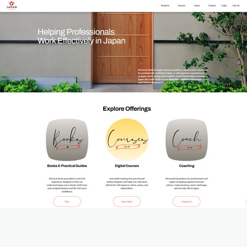 Website - Japan Life Coach