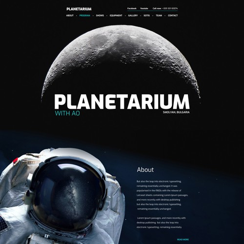 Web page project