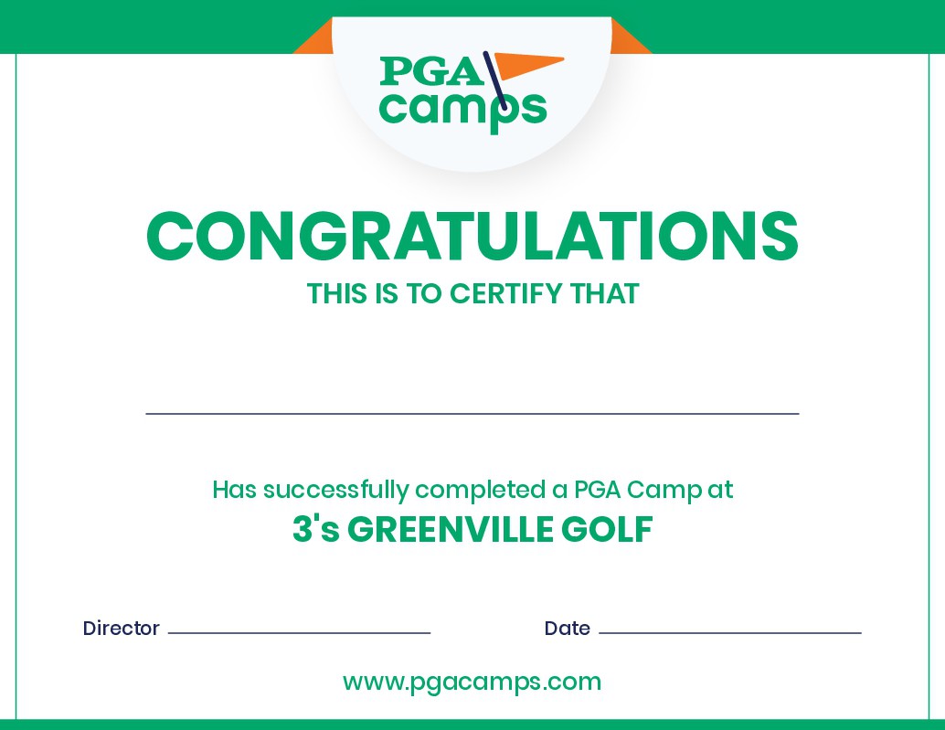 Camp Completion Certificate