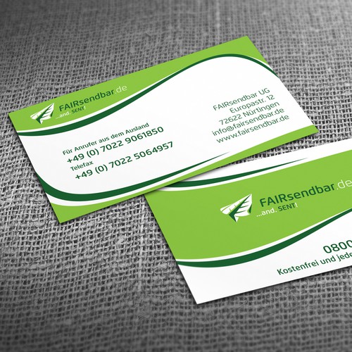 FAIRsendbar Business Card design