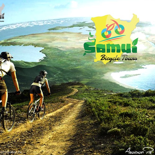 Bicycle Tours Logo for Thailand Company