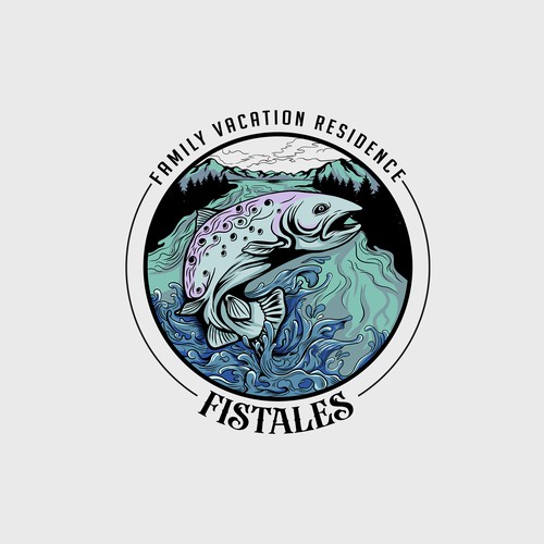 Fishtales logo illustration