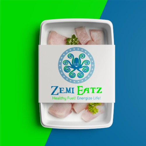 Logo for packaged dinner ZemiEats