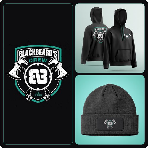Blackbeard's Crew Jiu Jitsu Brand Identity