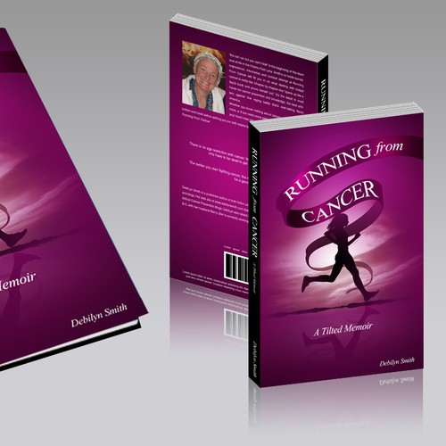 Book Cover for Debilyn Smith "Running from cancer"