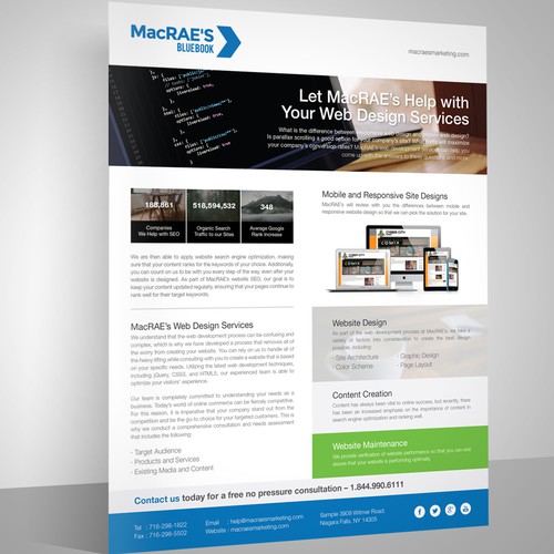 Media Kit for MacRAE'S BLUEBOOK, The SEO Marketing Company