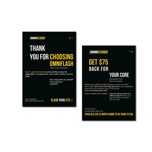 Flyer or print