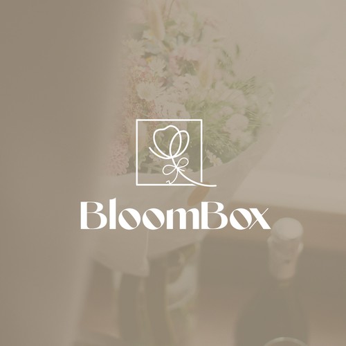 Luxury, Minimalist Logo For a Premium Flower Concept