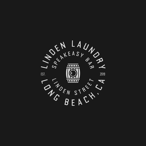 Logo design for Linden Laundry Bar