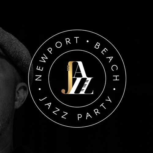 Classic logo for jazz festival