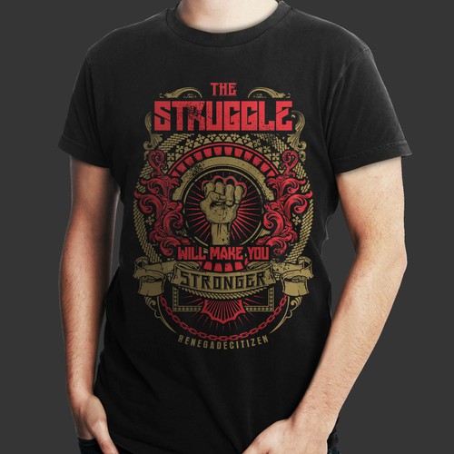 Shirt design for renegade citizen