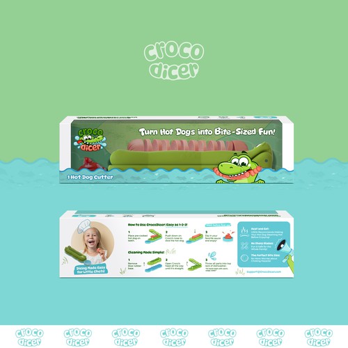 Crocodicer Packaging