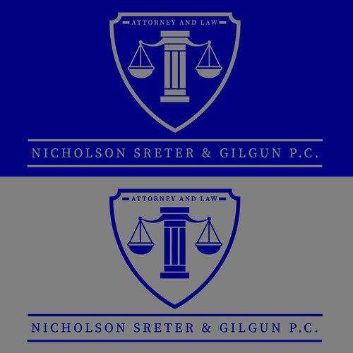 Logo Concept for Attorney and Law