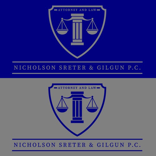 Logo Concept for Attorney and Law
