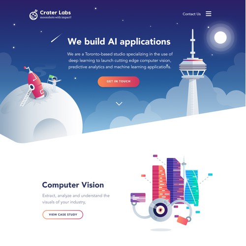 Craterlabs Illustration Website