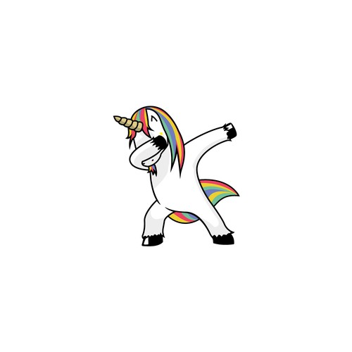 Dabbing unicorn!