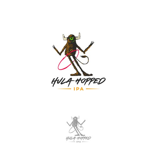 Hula hopped logo