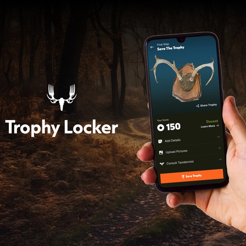 Trophy Locker App Design 