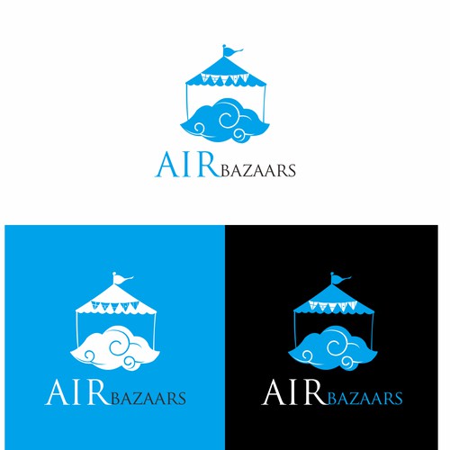 Logo design for Air Bazaars