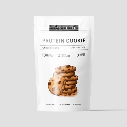 Cookie pouch design