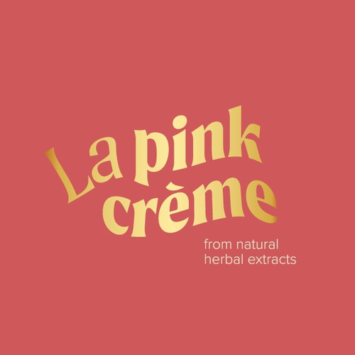Logo for skin care product La Pink Crème