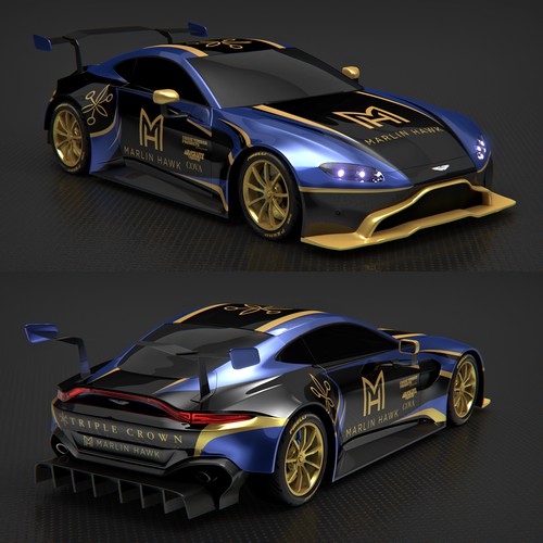 Aston Martin Vantage GT4 Race car