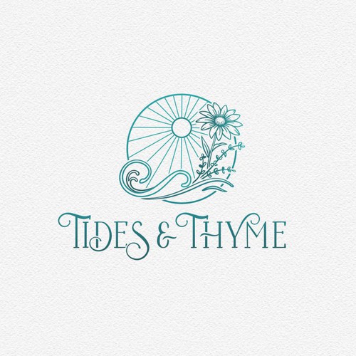 logo for an eclectic antiques/plant store in a historic coastal downtown