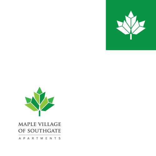 Mapple Leaf Canada Logo Concept