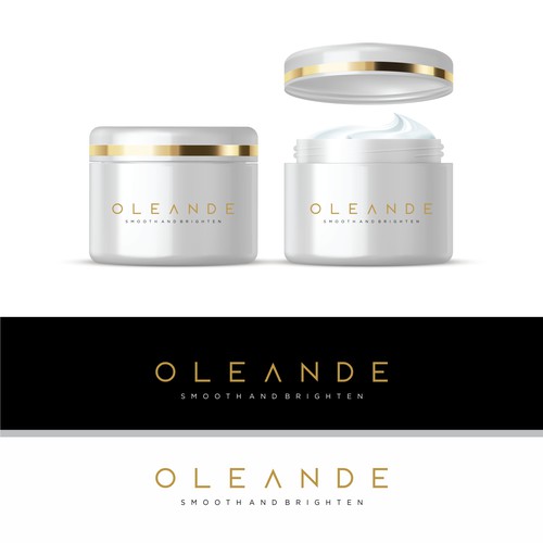 Simple and elegant cosmetic logo for Oleande